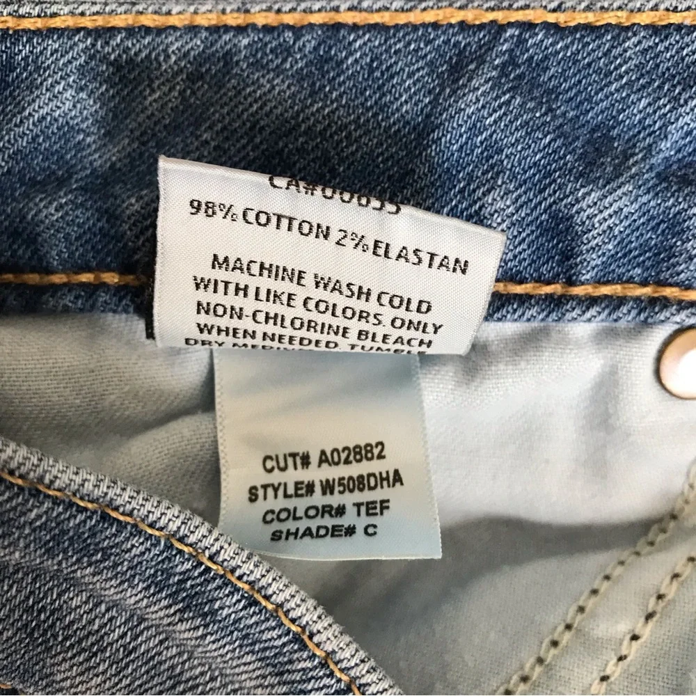 Hudson 5 Pocket Flare Jeans Light Wash Distressed Size 26 Inseam 30.5”._9
